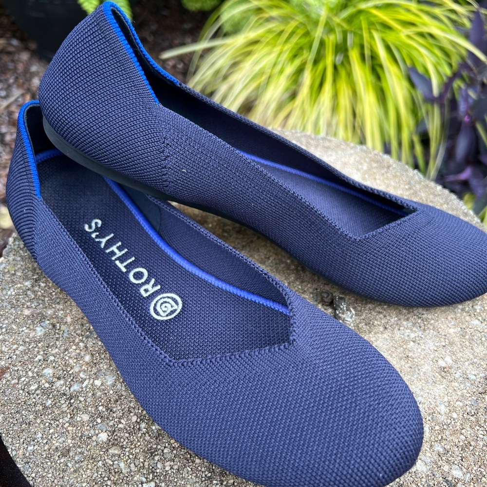 Rothy’s The Loafer in Blue 8.5